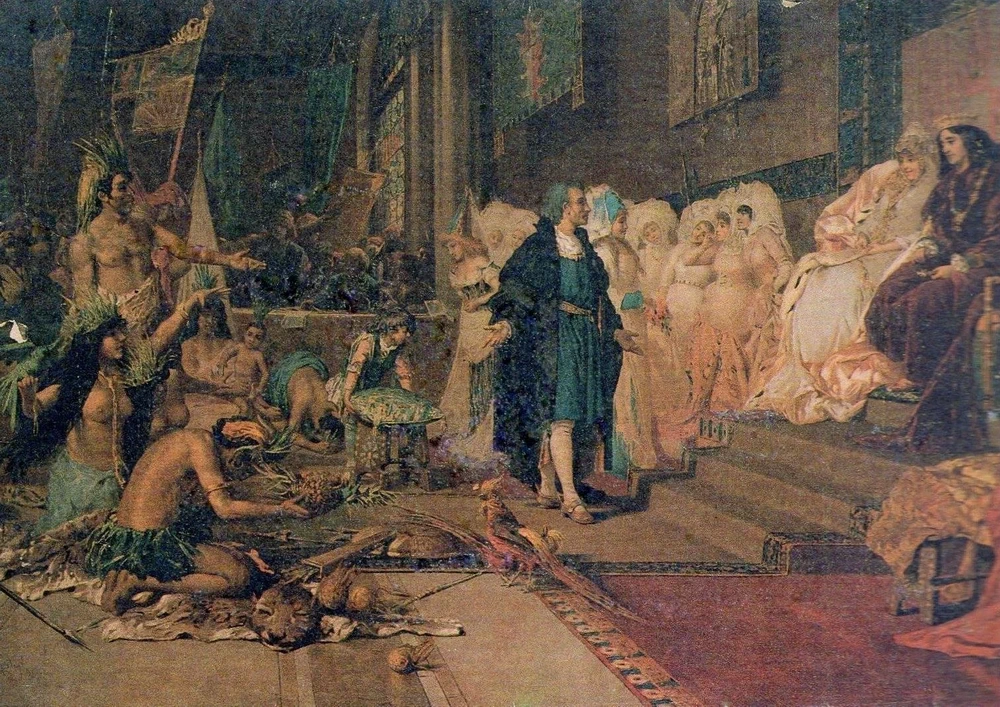 Colombo alla corte di Spagna